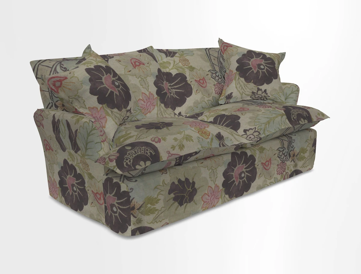 St Ives 2.5 seater sofa in Two Tone Plain Biscuit