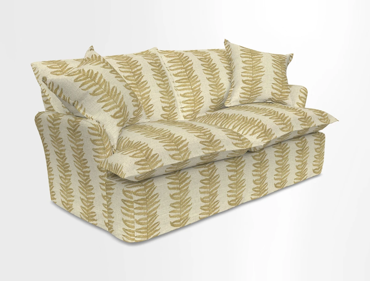 St Ives 2.5 seater sofa in Two Tone Plain Biscuit