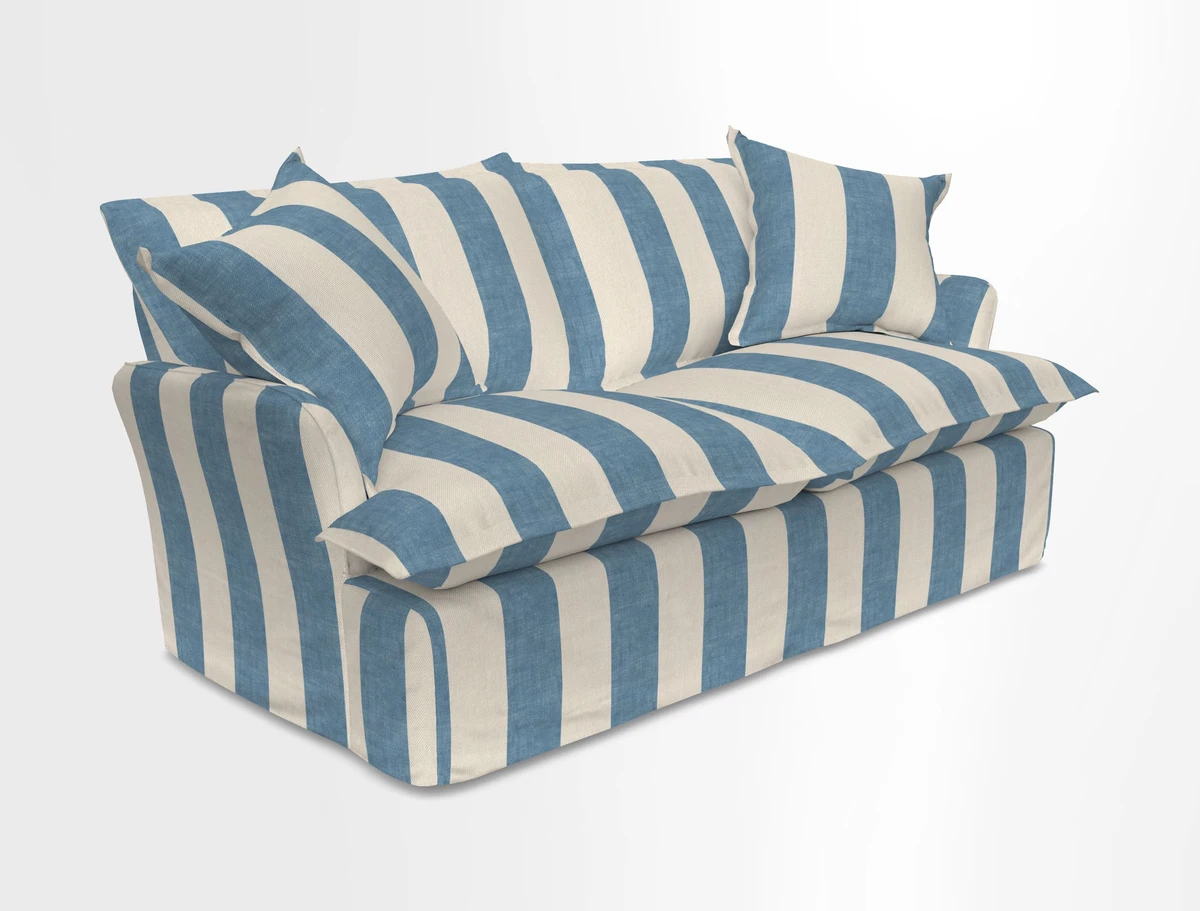 St Ives 2.5 seater sofa in Two Tone Plain Biscuit