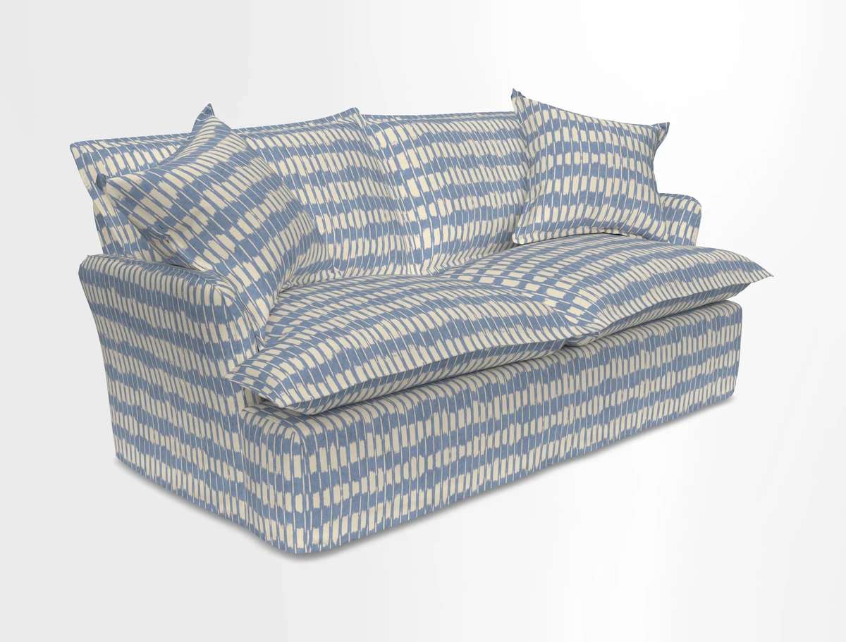 St Ives 2.5 seater sofa in Two Tone Plain Biscuit