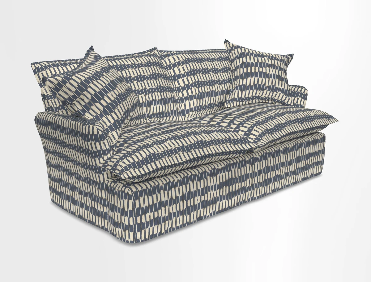St Ives 2.5 seater sofa in Two Tone Plain Biscuit
