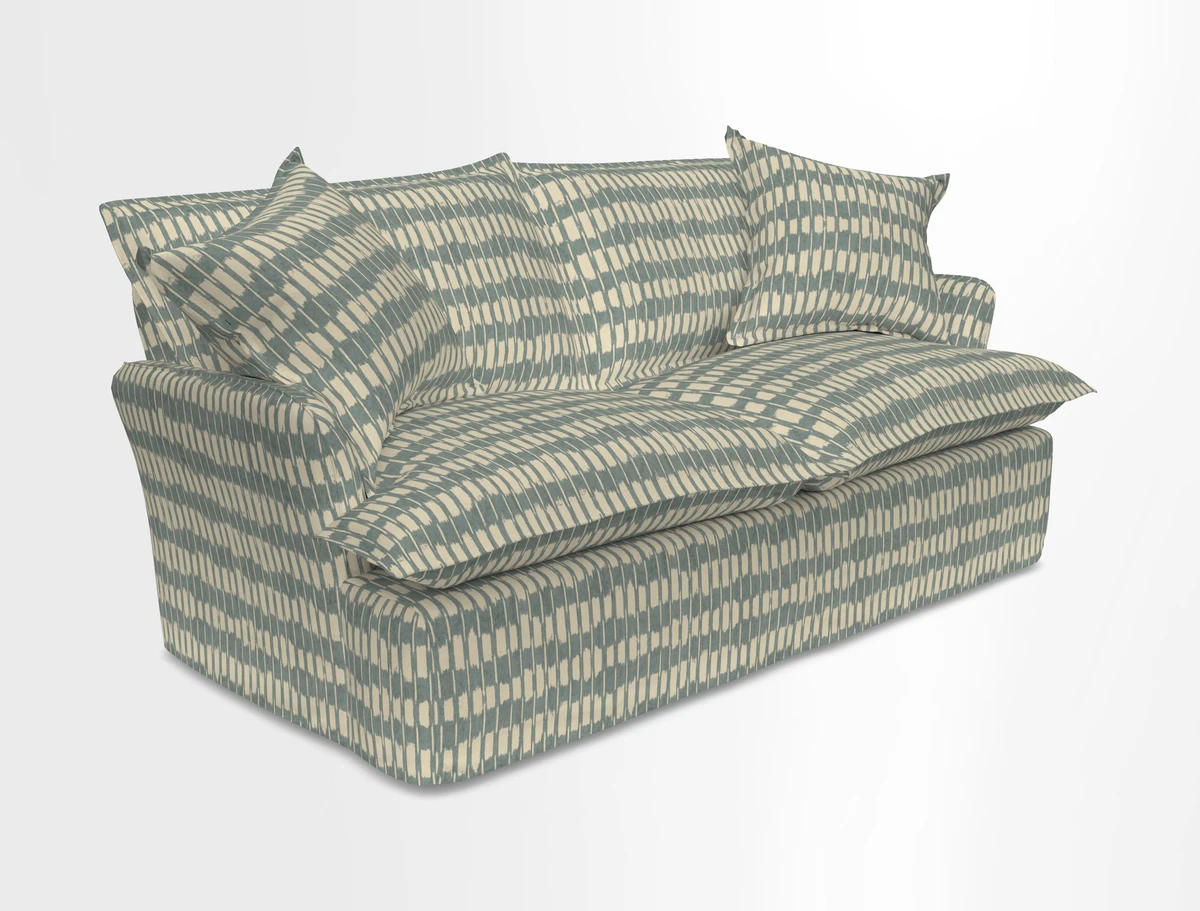 St Ives 2.5 seater sofa in Two Tone Plain Biscuit