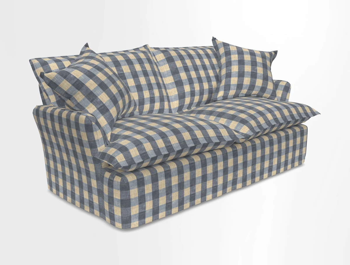 St Ives 2.5 seater sofa in Two Tone Plain Biscuit