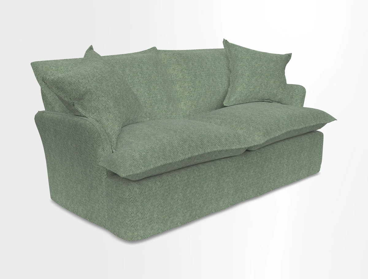 St Ives 2.5 seater sofa in Two Tone Plain Biscuit