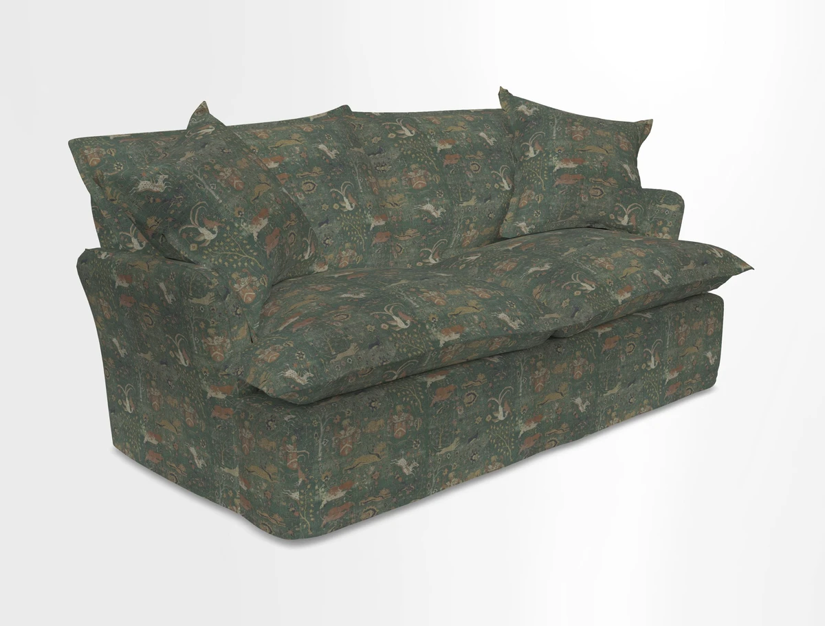 St Ives 2.5 seater sofa in Two Tone Plain Biscuit
