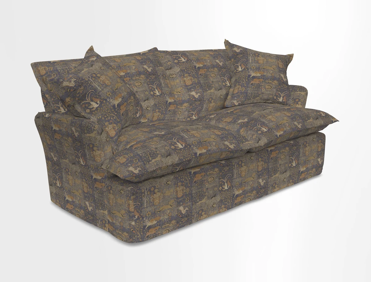 St Ives 2.5 seater sofa in Two Tone Plain Biscuit