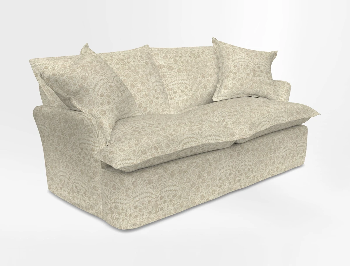 St Ives 2.5 seater sofa in Two Tone Plain Biscuit