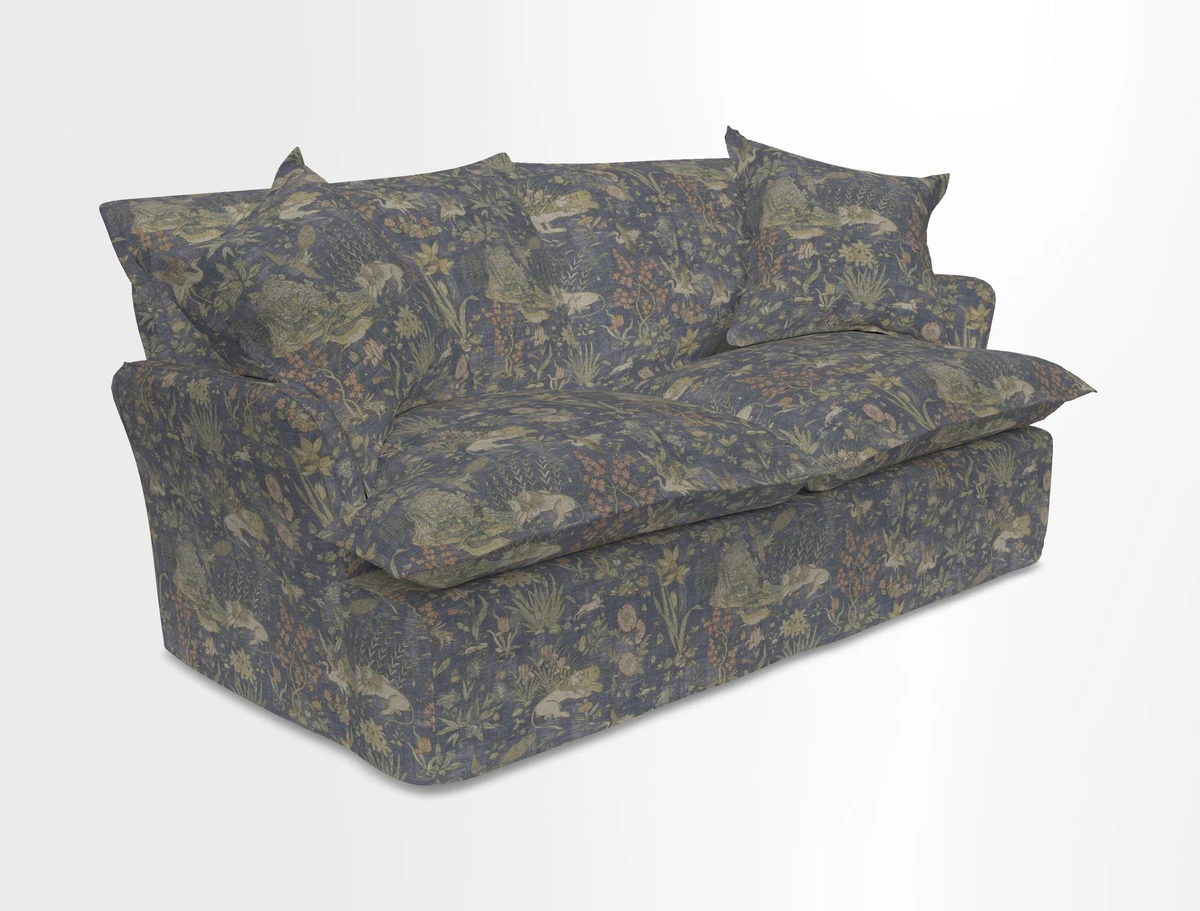 St Ives 2.5 seater sofa in Two Tone Plain Biscuit