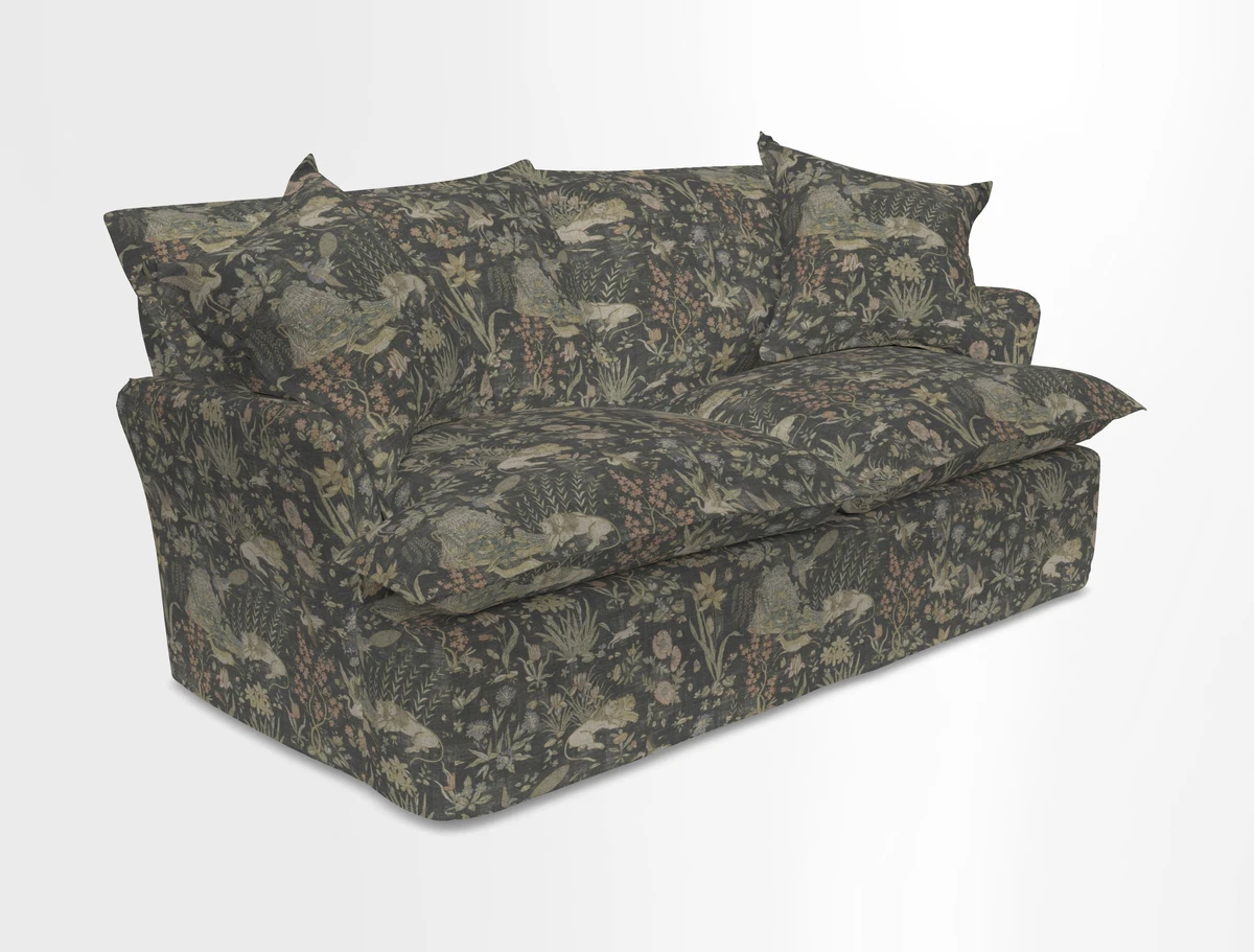 St Ives 2.5 seater sofa in Two Tone Plain Biscuit