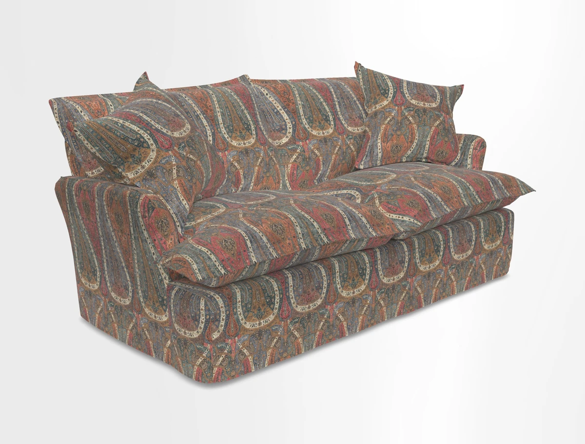 St Ives 2.5 seater sofa in Two Tone Plain Biscuit
