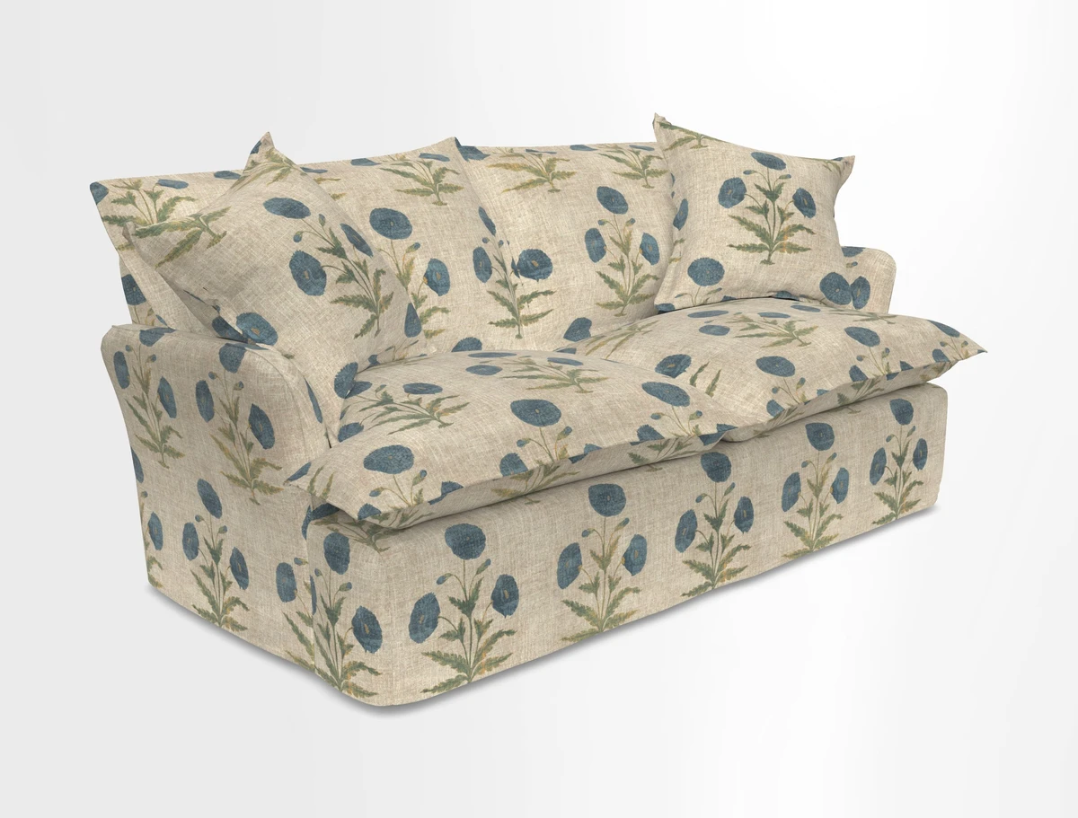 St Ives 2.5 seater sofa in Two Tone Plain Biscuit