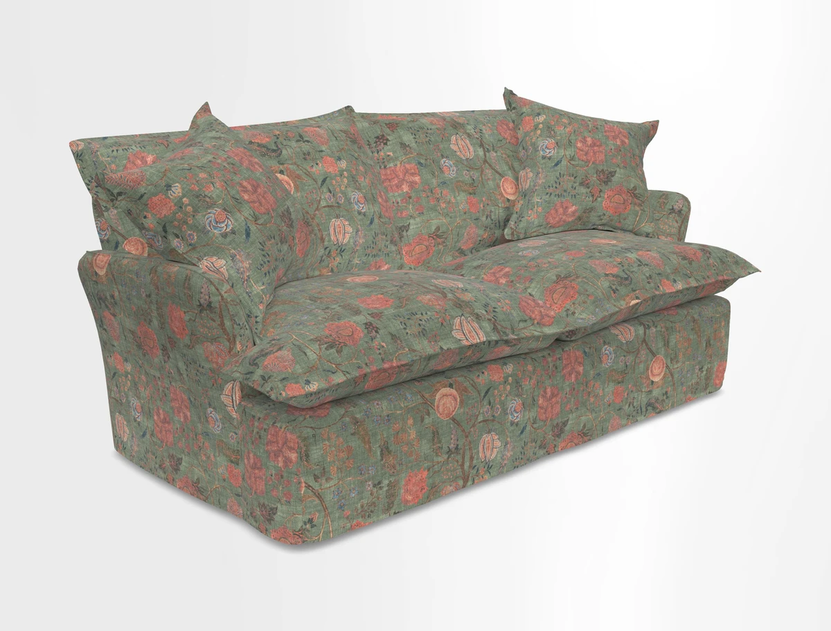 St Ives 2.5 seater sofa in Two Tone Plain Biscuit