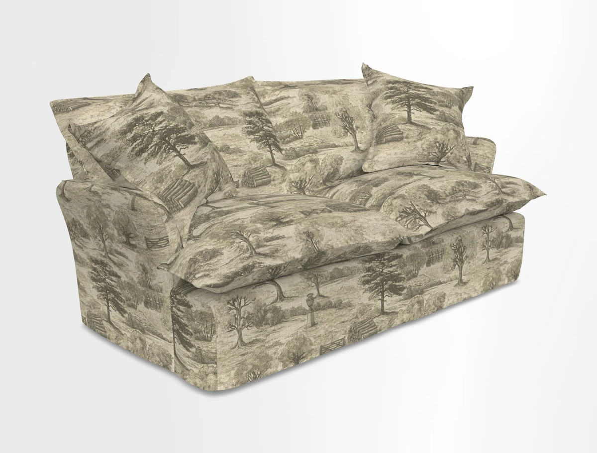 St Ives 2.5 seater sofa in Two Tone Plain Biscuit
