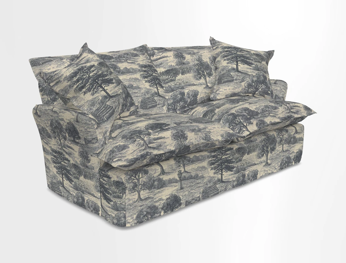 St Ives 2.5 seater sofa in Two Tone Plain Biscuit