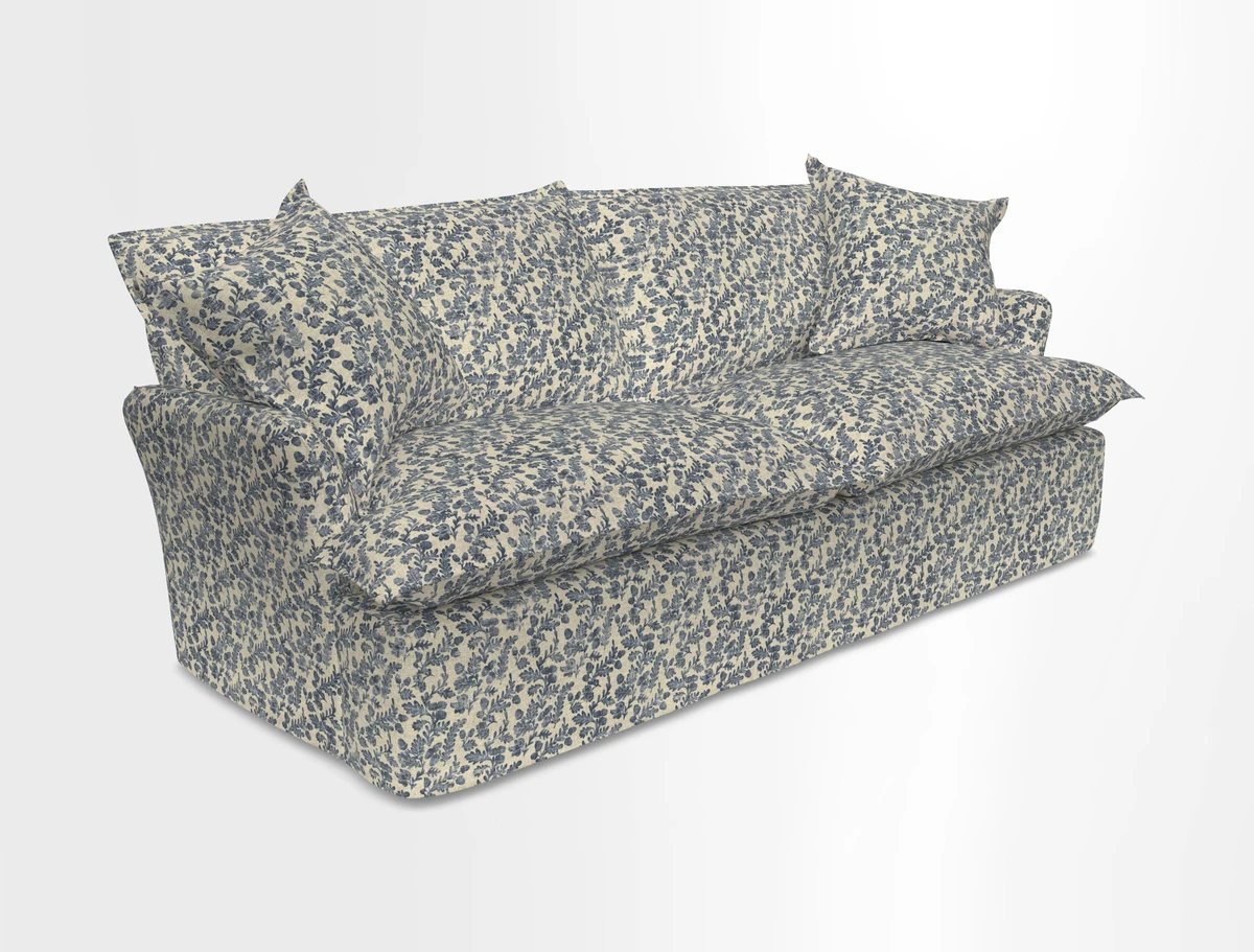 St Ives 3 seater sofa in Two Tone Plain Biscuit