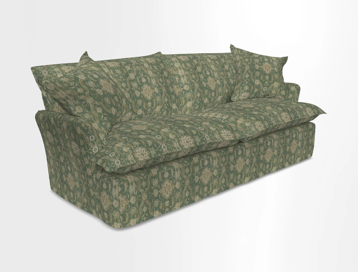 St Ives 3 seater sofa in Two Tone Plain Biscuit