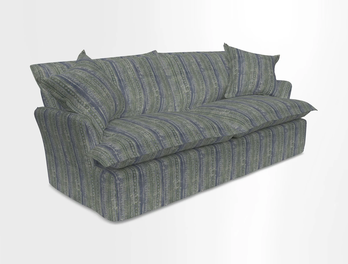 St Ives 3 seater sofa in Two Tone Plain Biscuit