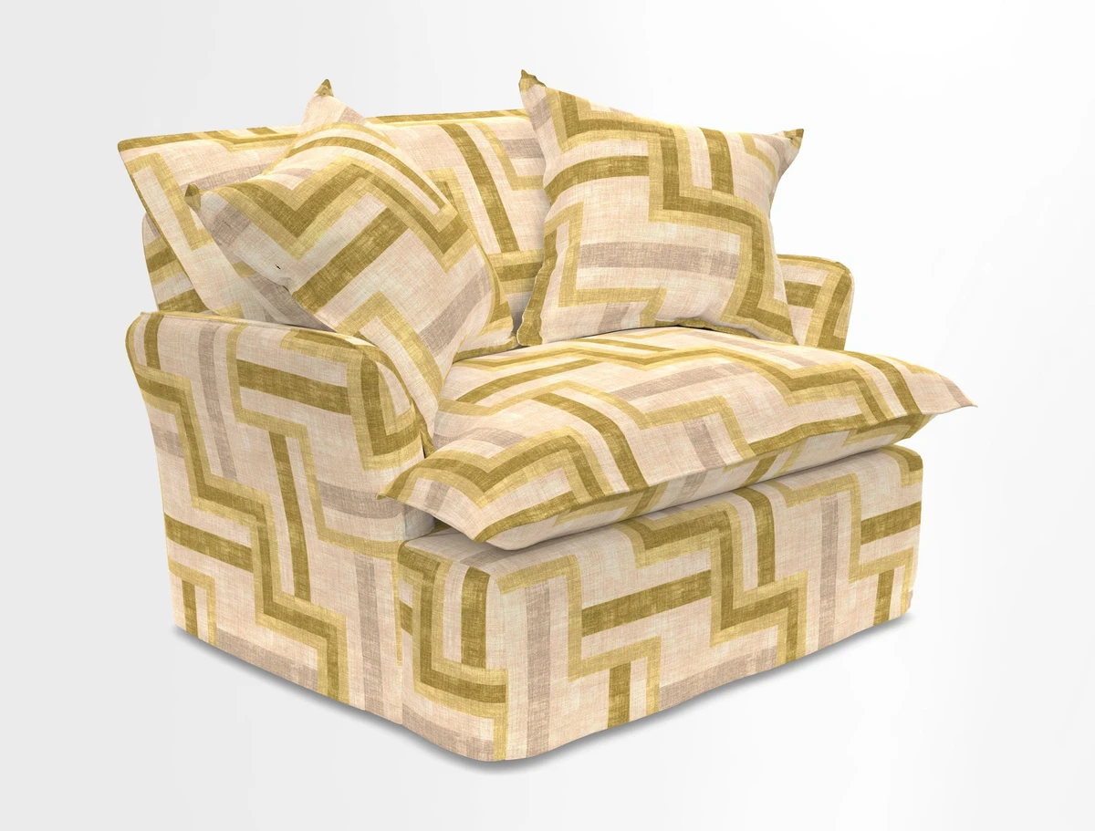 St Ives chair in Two Tone Plain Biscuit
