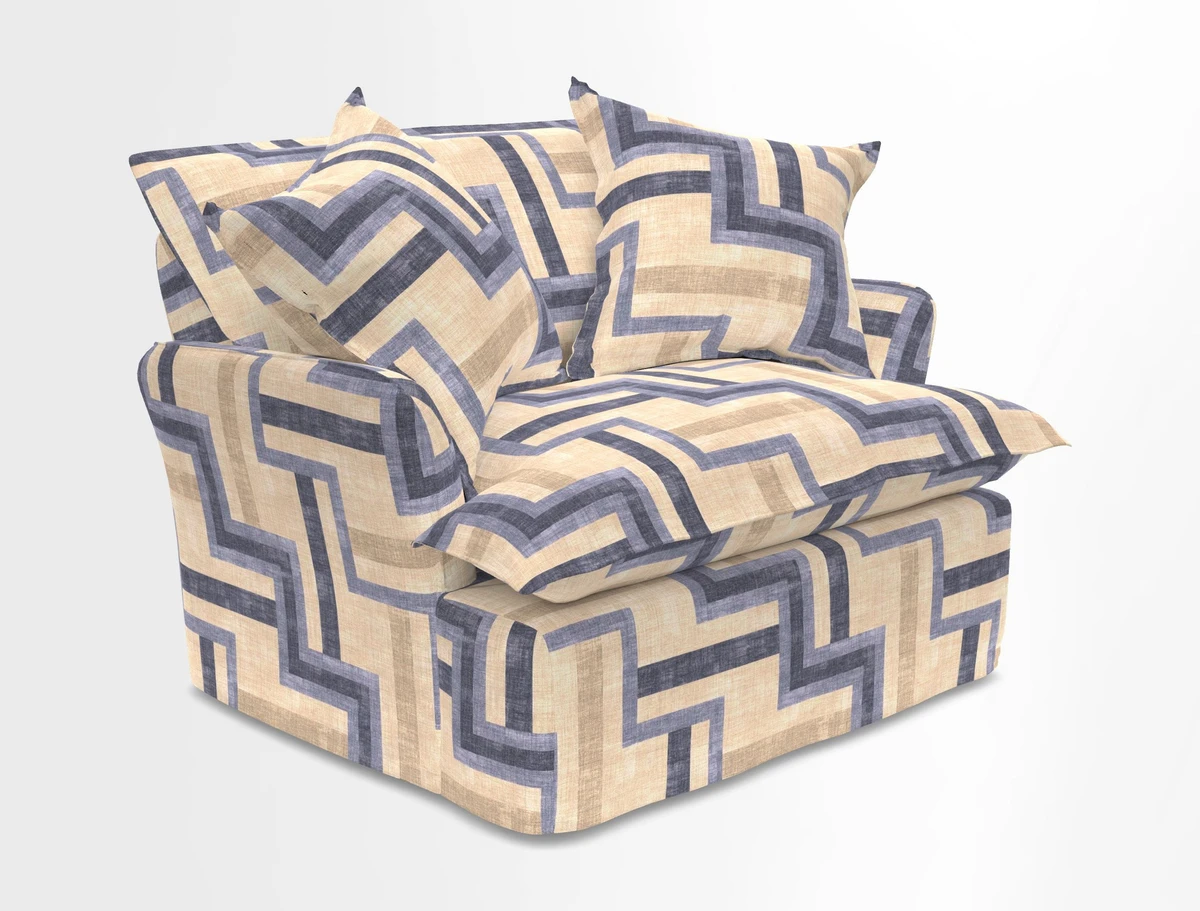 St Ives chair in Two Tone Plain Biscuit