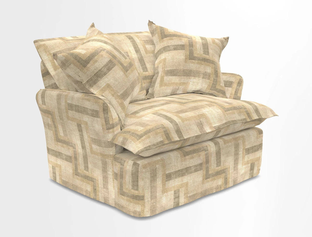 St Ives chair in Two Tone Plain Biscuit