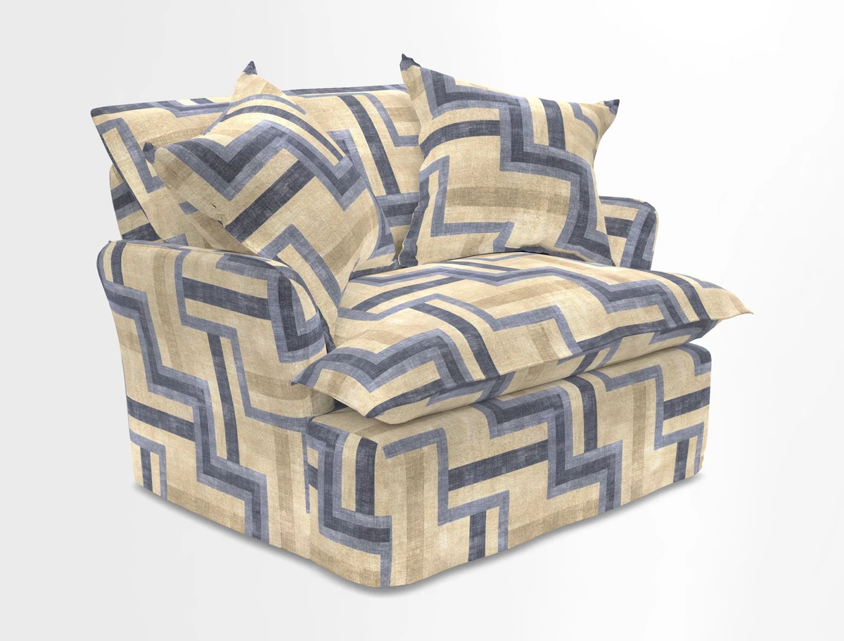 St Ives chair in Two Tone Plain Biscuit