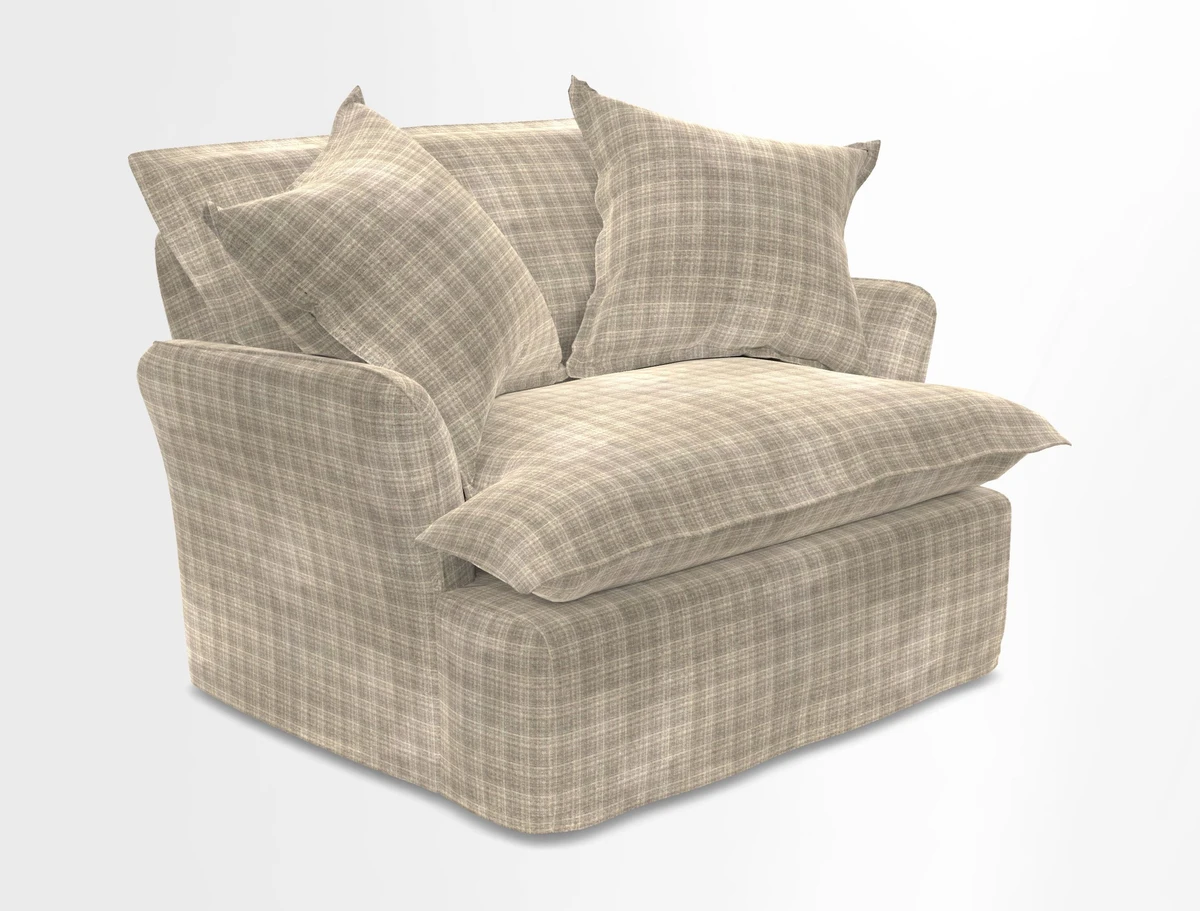 St Ives chair in Two Tone Plain Biscuit