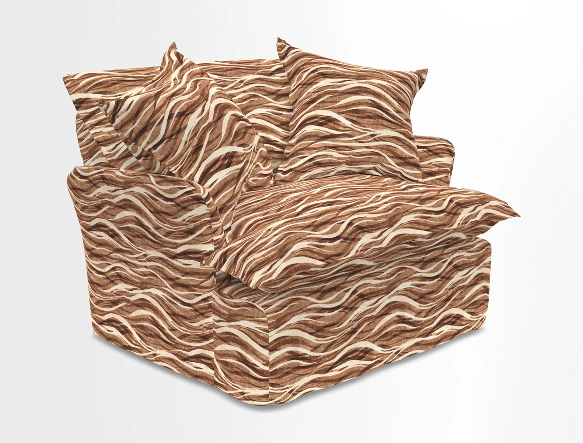 St Ives chair in Two Tone Plain Biscuit
