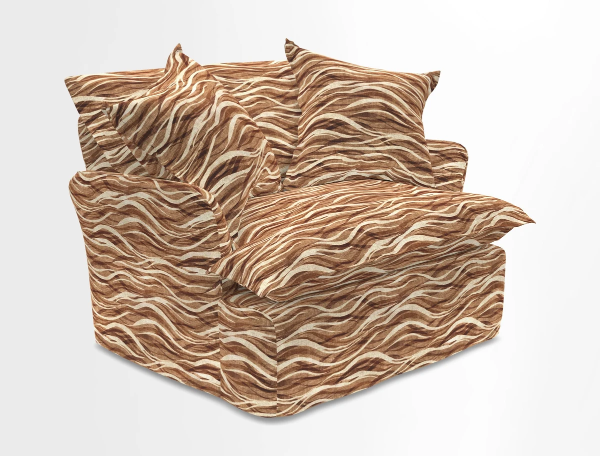 St Ives chair in Two Tone Plain Biscuit