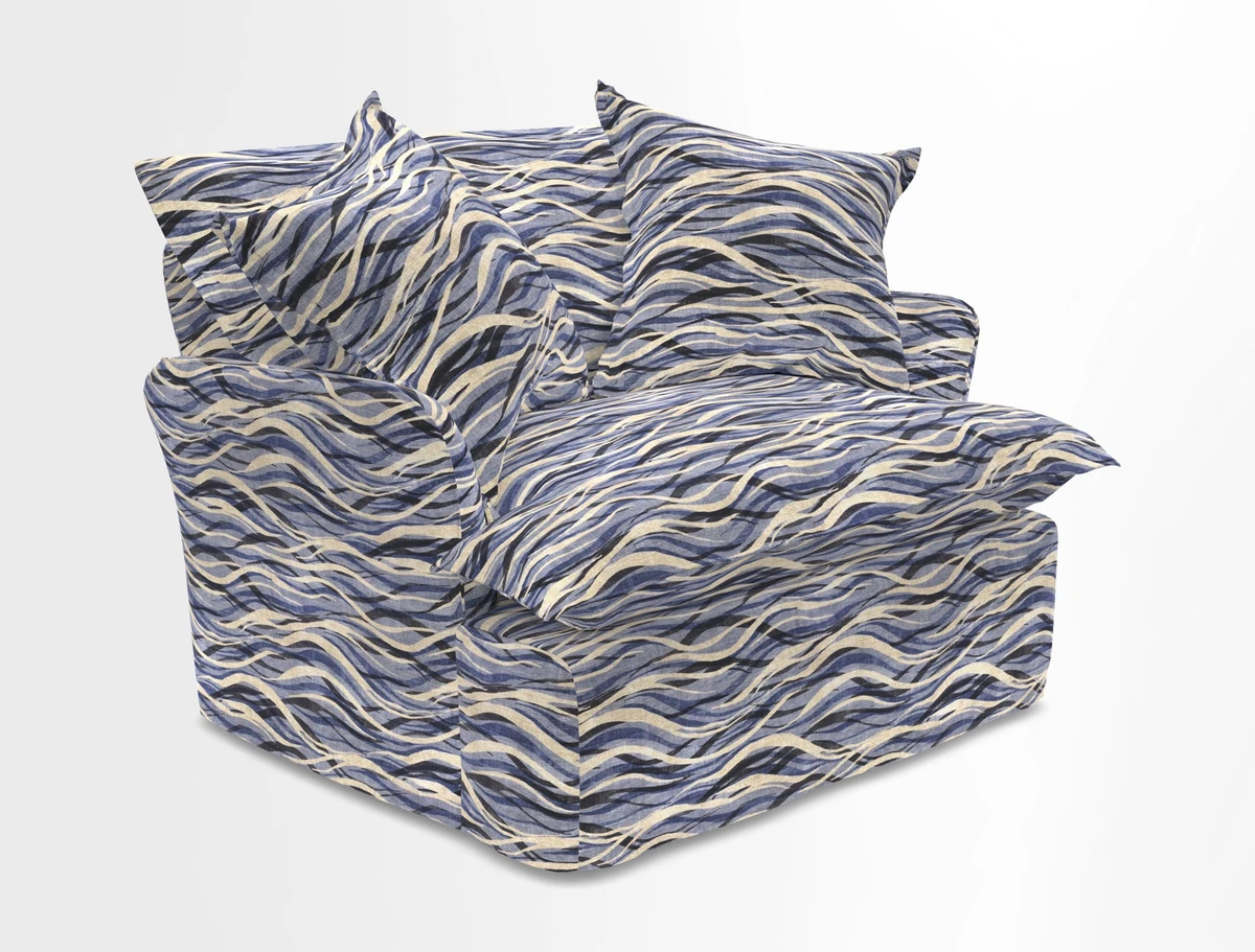 St Ives chair in Two Tone Plain Biscuit