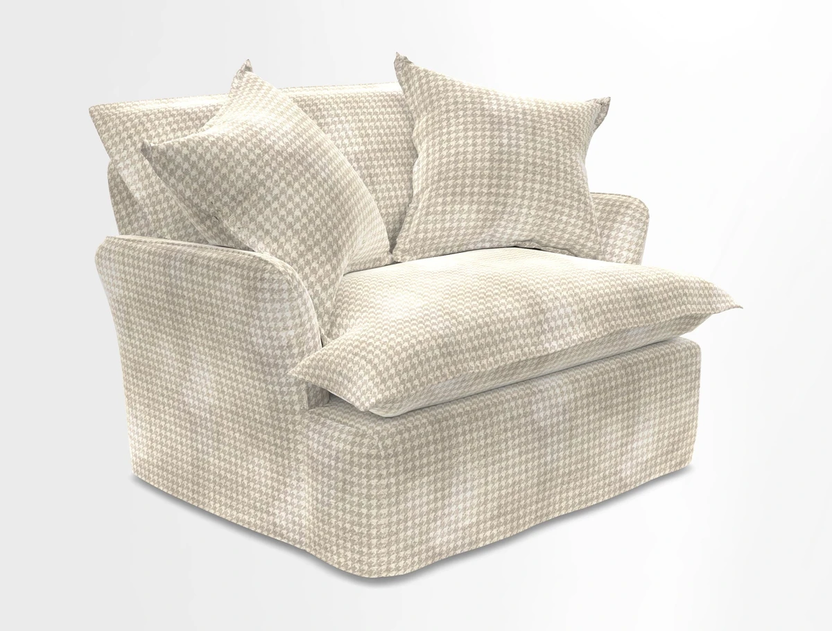 St Ives chair in Two Tone Plain Biscuit