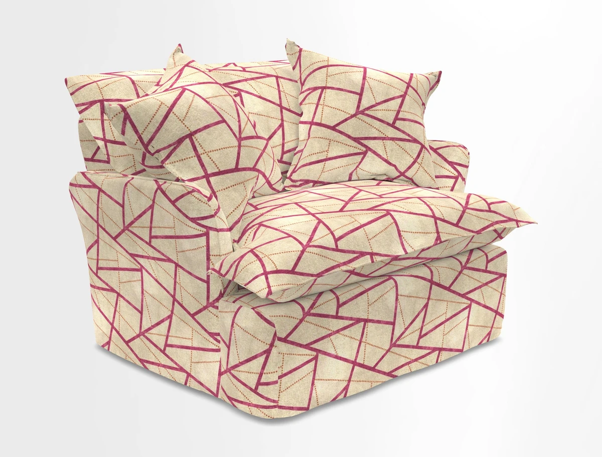 St Ives chair in Two Tone Plain Biscuit