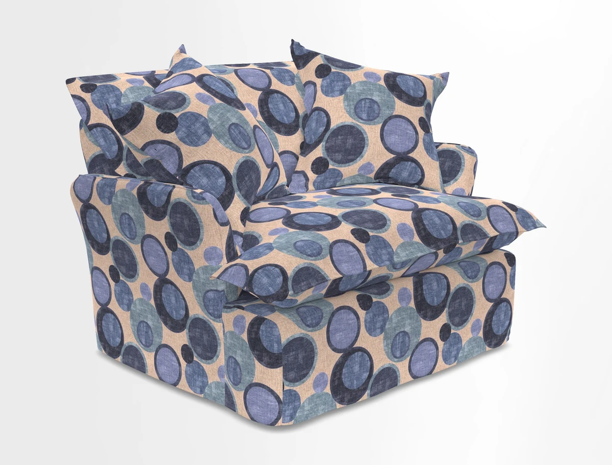 St Ives chair in Two Tone Plain Biscuit