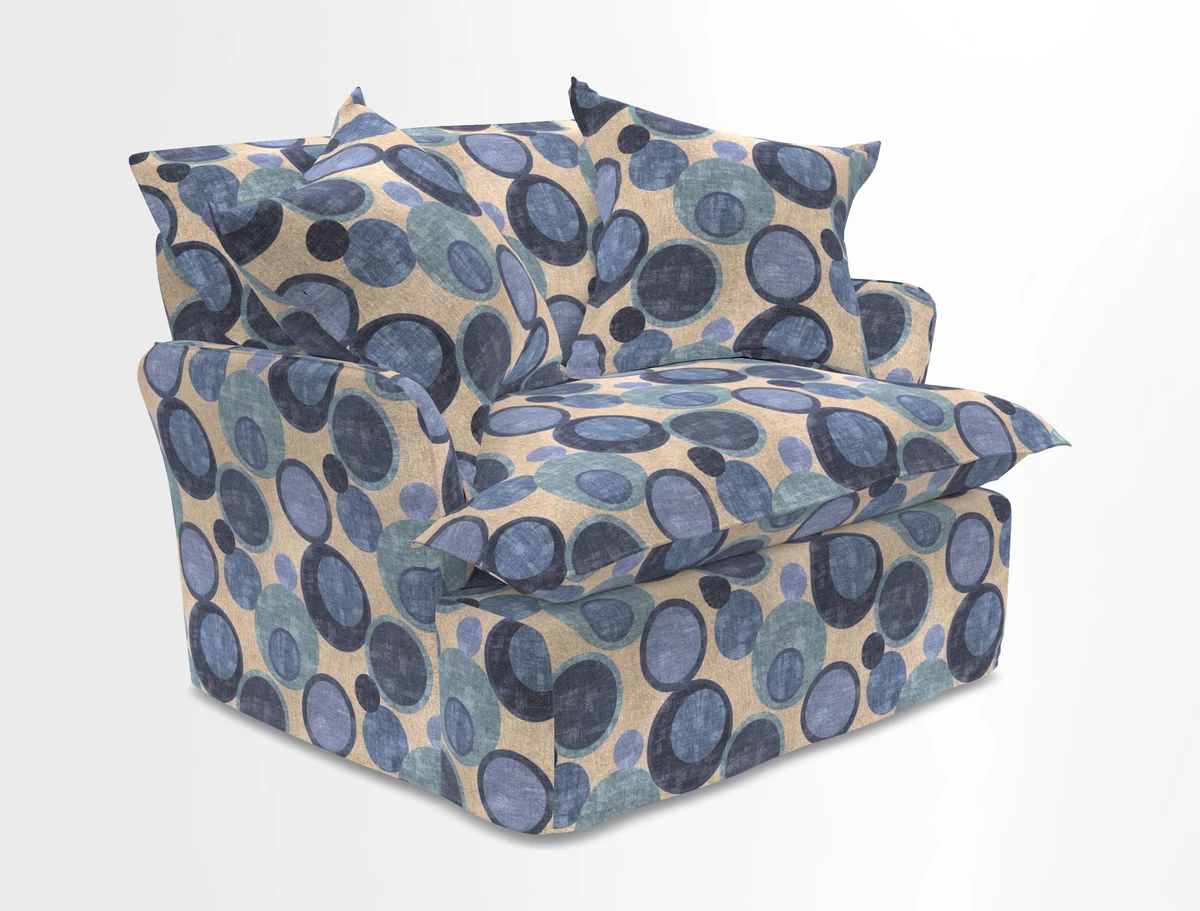 St Ives chair in Two Tone Plain Biscuit
