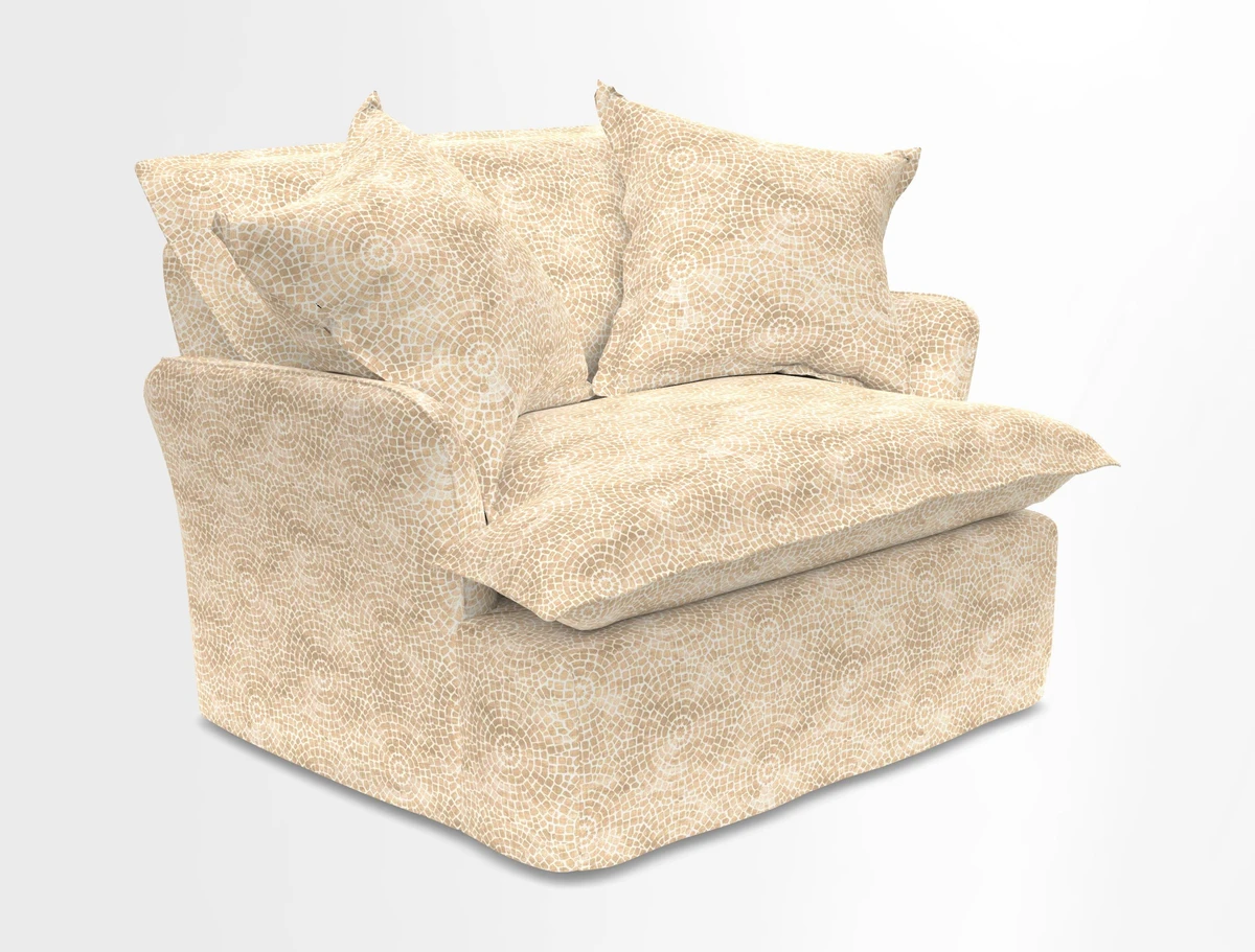 St Ives chair in Two Tone Plain Biscuit