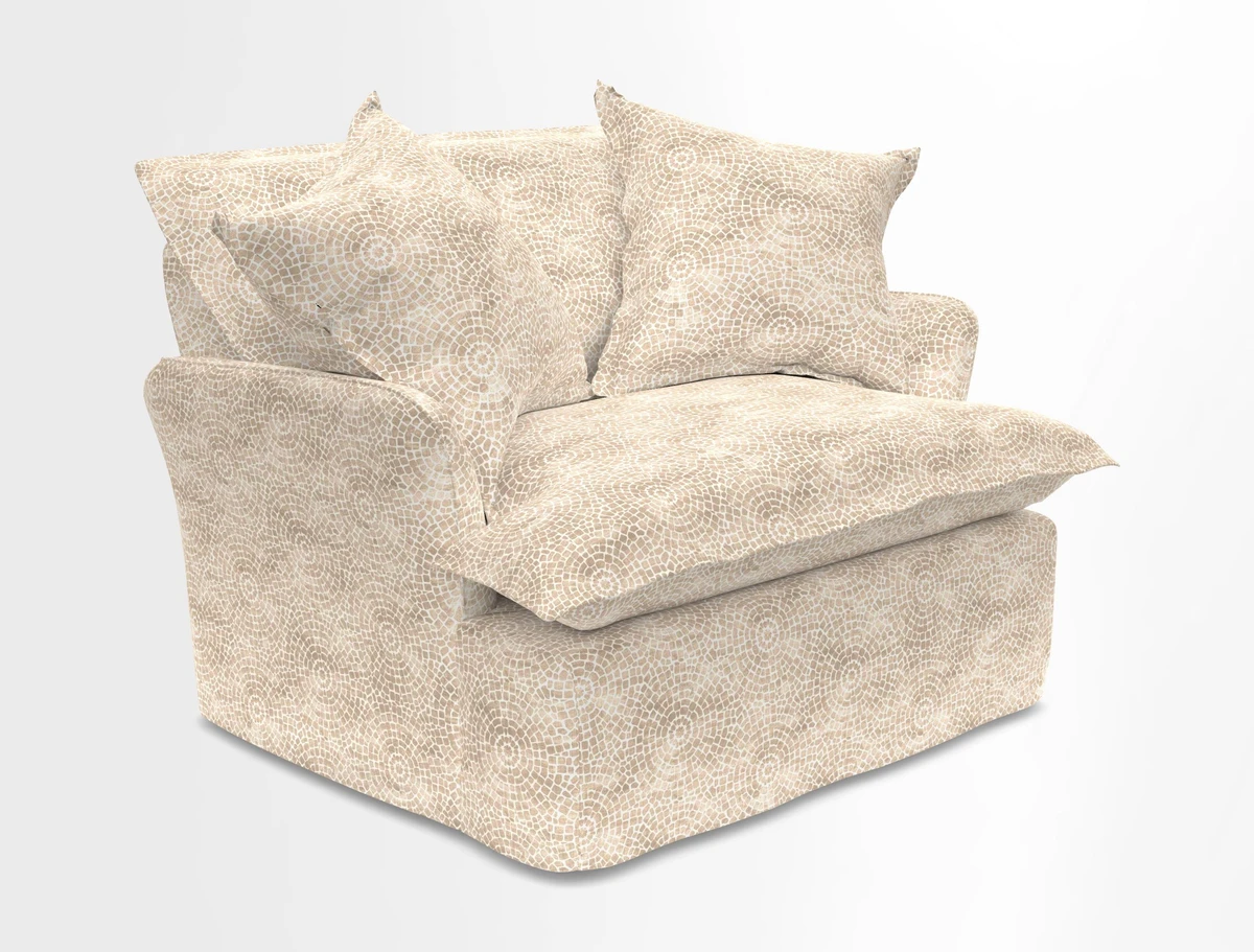 St Ives chair in Two Tone Plain Biscuit