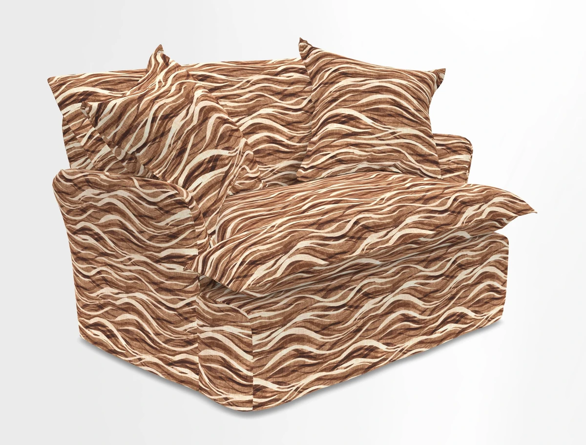 St Ives snuggler in Two Tone Plain Biscuit