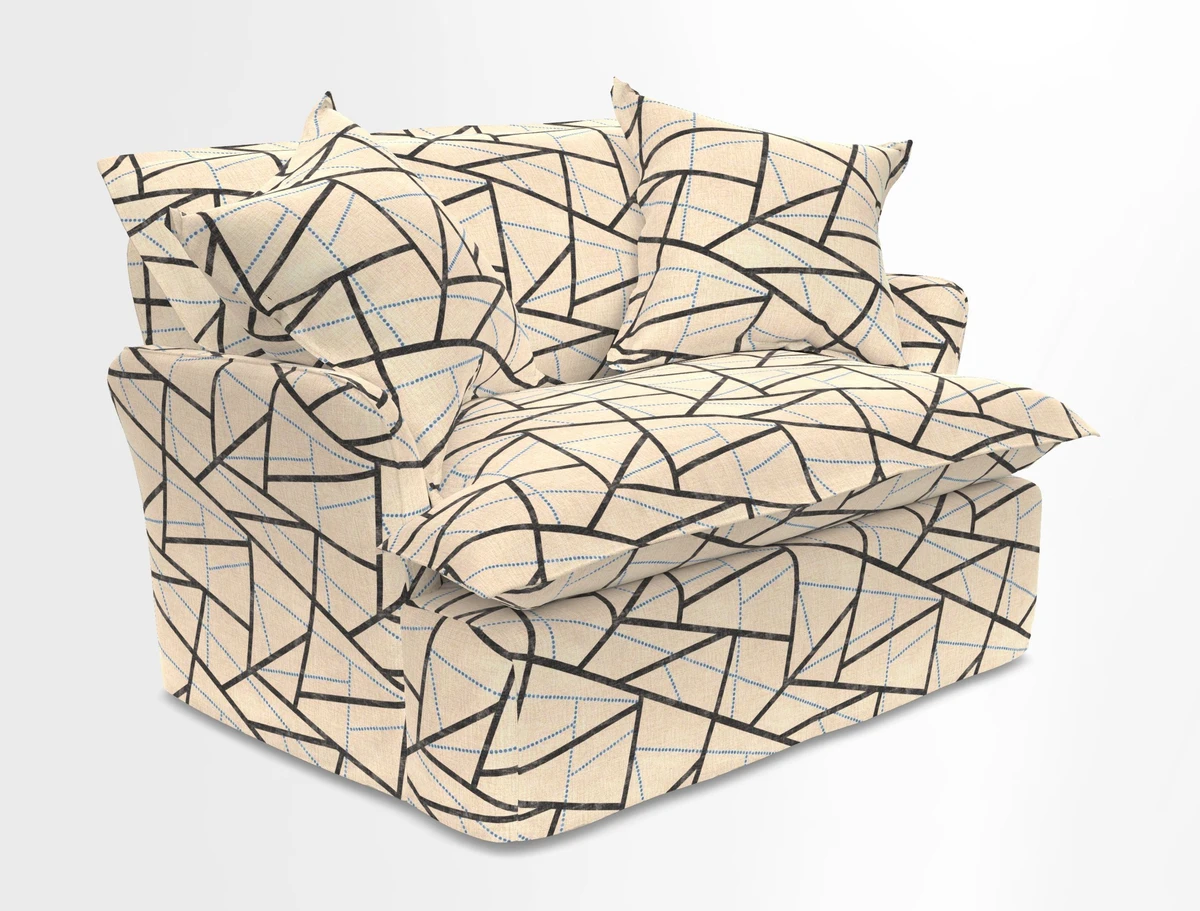 St Ives snuggler in Two Tone Plain Biscuit