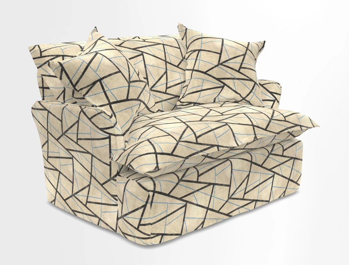 St Ives snuggler in Two Tone Plain Biscuit