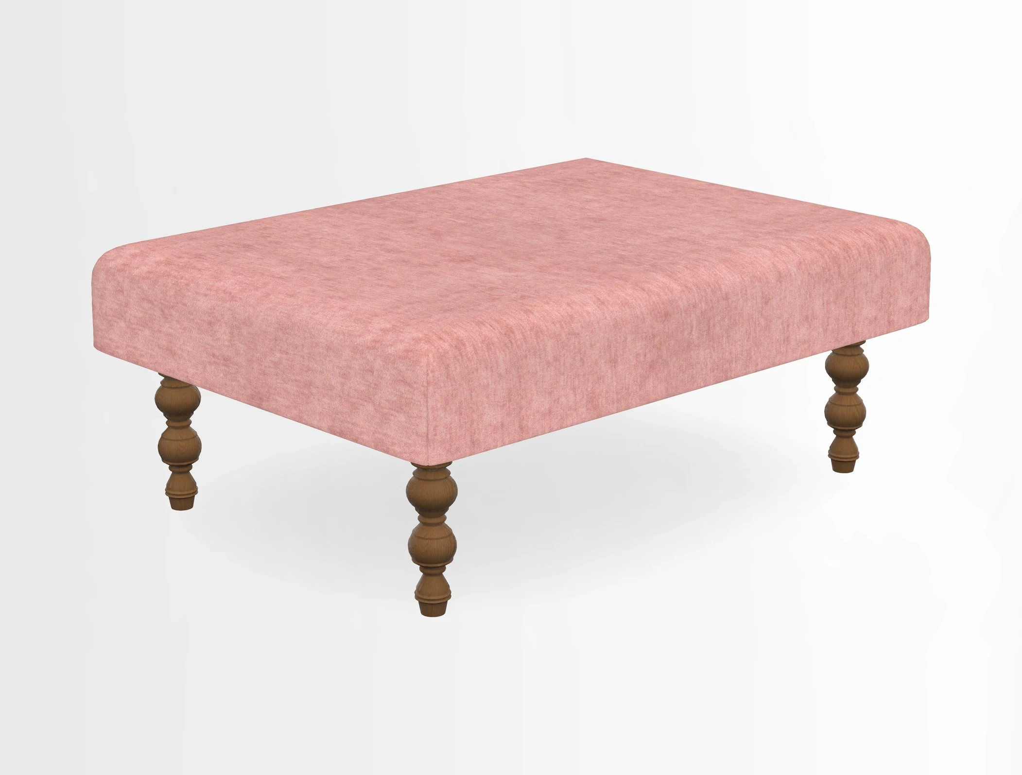 Porthallow Footstool in V&A Threads of India Sulawesi Splendour Indra Winter