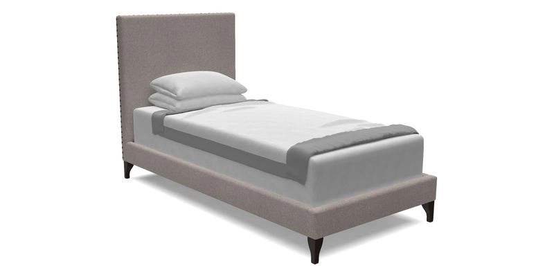 Portobello Single Bed in Floreale Celadon