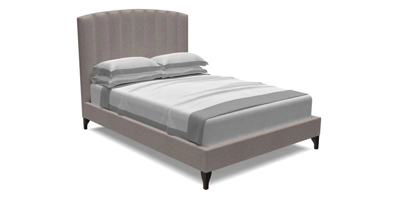 Redchurch Double Bed in Portland Velvets Mixed Teal