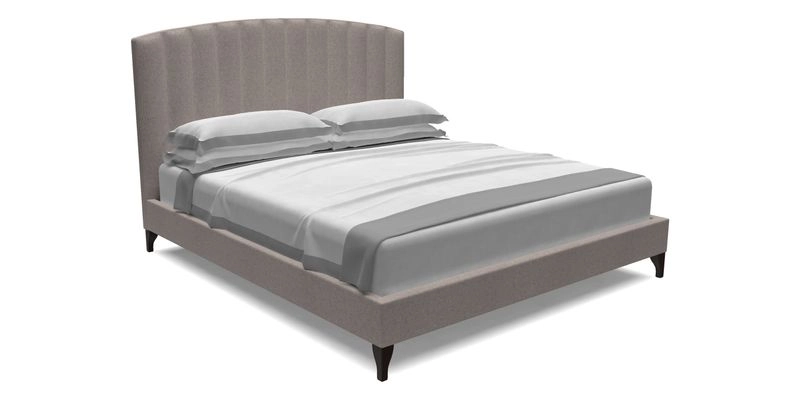 Redchurch Super King Bed in Portland Velvets Mixed Teal