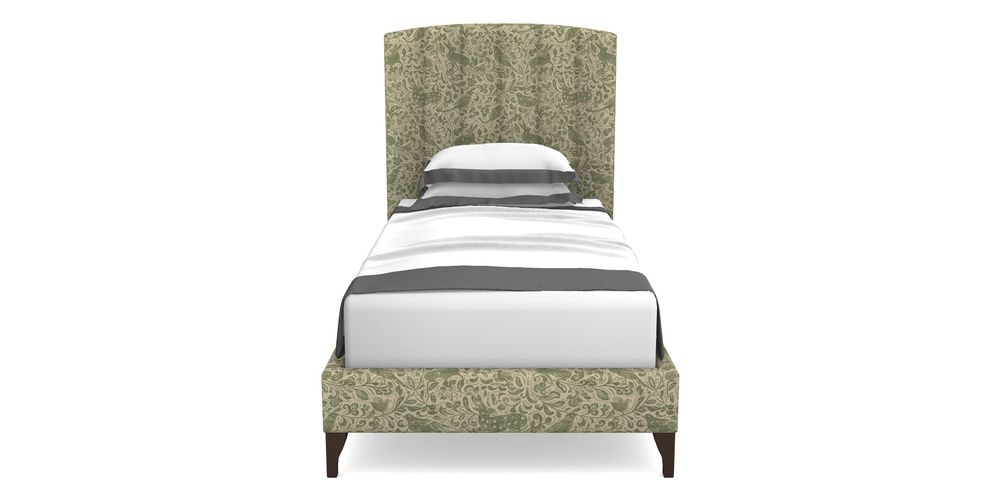 Product photograph of Redchurch Single In V A Drawn From Nature - Bird And Rabbit - Light Green from Sofas and Stuff Limited