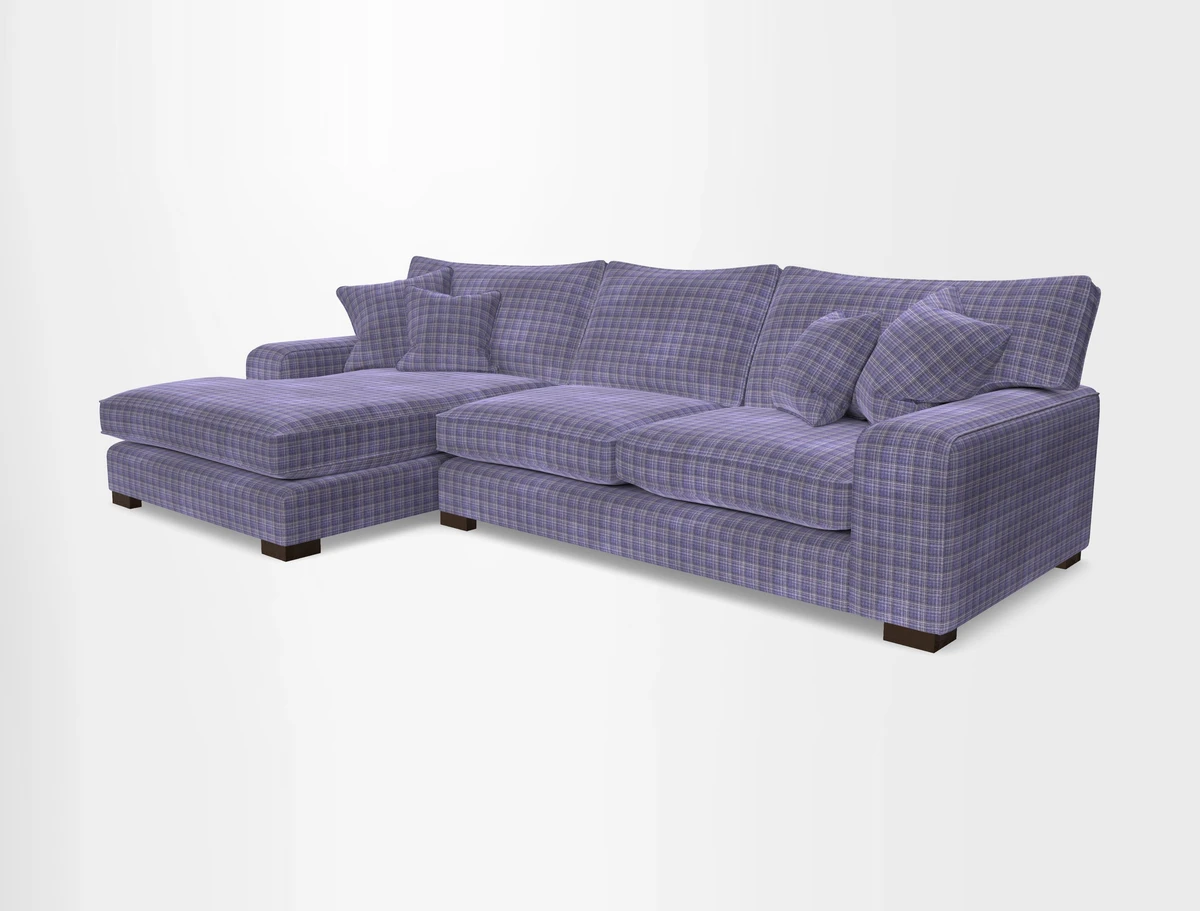 Richmond Chaise LHF  in Two Tone Plain Biscuit