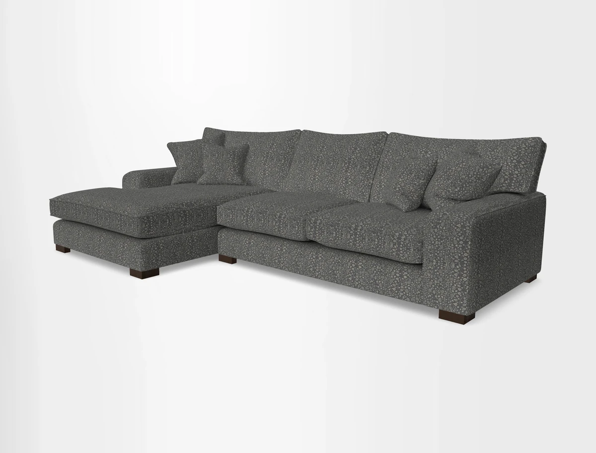 Richmond Chaise LHF  in Two Tone Plain Biscuit