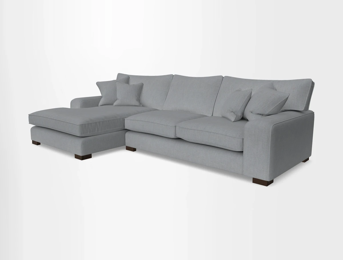 Richmond Chaise LHF  in Two Tone Plain Biscuit