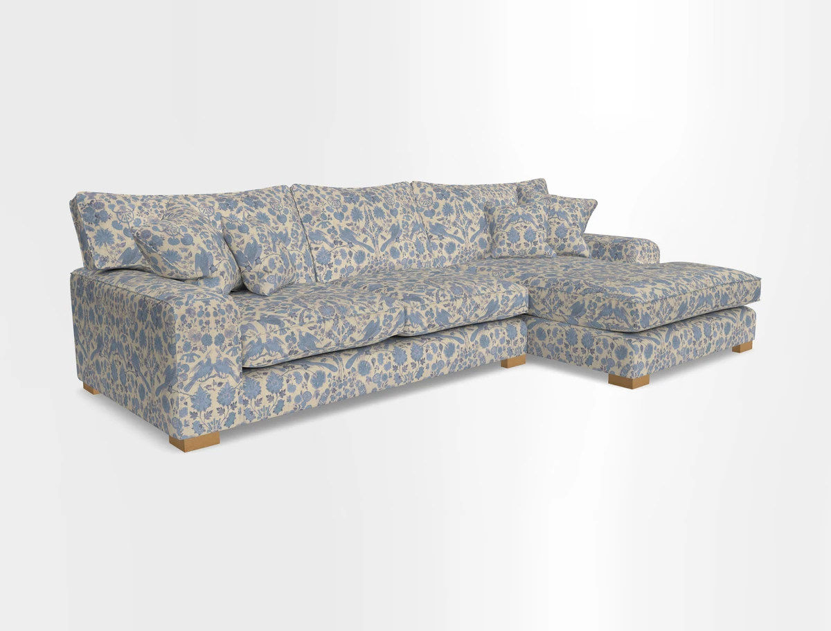 Richmond Chaise RHF  in Two Tone Plain Biscuit