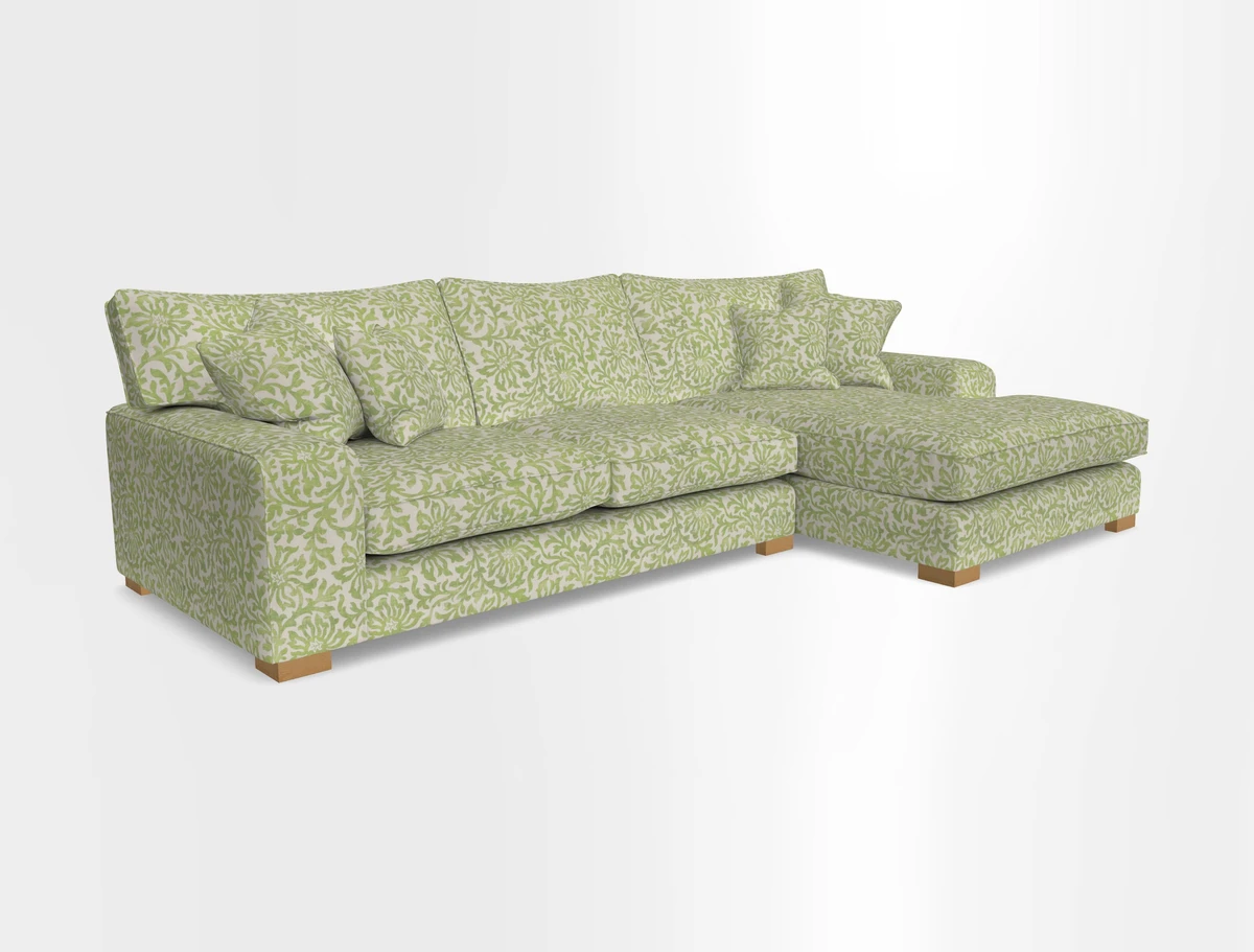 Richmond Chaise RHF  in Two Tone Plain Biscuit