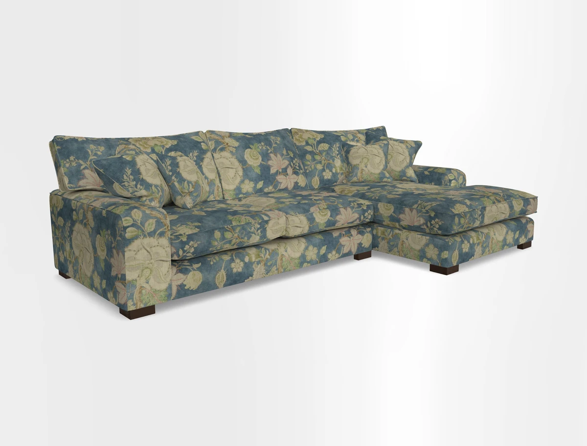 Richmond Chaise RHF  in Two Tone Plain Biscuit