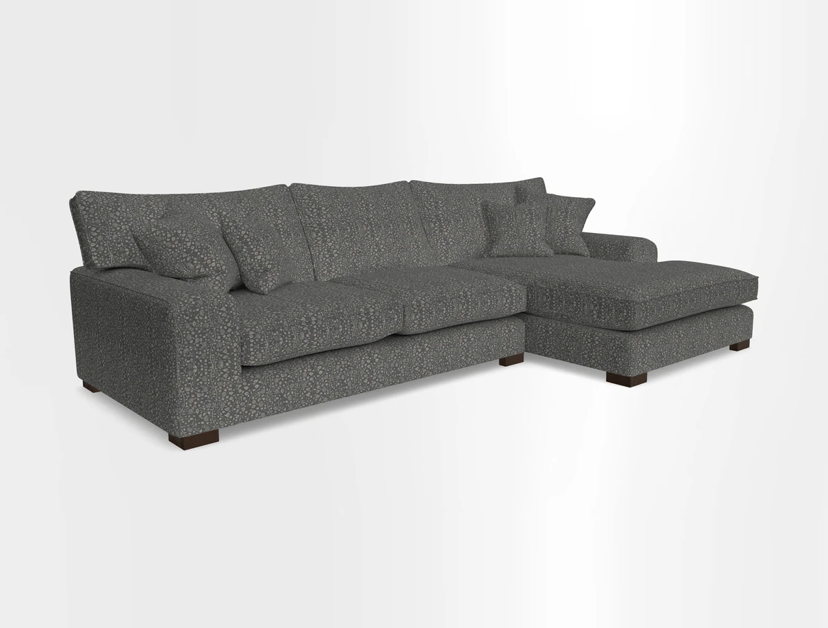 Richmond Chaise RHF  in Two Tone Plain Biscuit